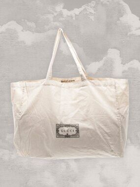 GUCCI Canvas Dustbag Dusty Sleeper bag Tote Travel Packable